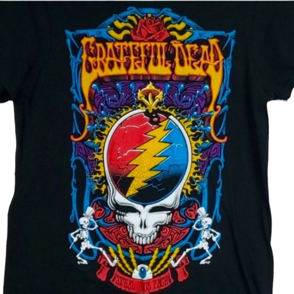 Grateful Dead Vintage Retro Skull Tee Men’s Sz Sm.UNISEX Would Fit Women… - Picture 4 of 6